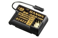 Sanwa RX-380 Empfänger 2.4GHz FH3 3-Kanal - 107A41076A