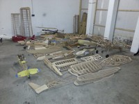 Unglaubliches Konvolut für Modellbauer! Einzelabgaben möglich! Viele Holzmodelle