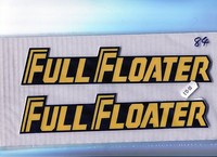 Suzuki Full Floater Swingarm Decals RM 125 250 RM125 RM250 1984-1985 