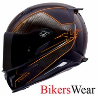 NEXX X.R2 Carbon Pure Neon Orange Full Face Carbon Motorcycle