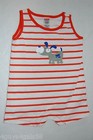 Toddler Boys Tank Top Bodysuit SHORTS Orange White Stripe PUPPY DOG 18 Mo