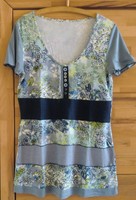 SHIRT-TUNIKA VON HEINE , GR.40,VERSCH.BLAUTÖNE