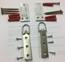 hangers whiteboard duty hanging mirror heavy frame kit fittings