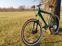 Classic Mountainbike 26" Shimano Brooks Eigenbau Gr.M