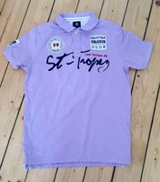 Gaastra Polo Shirt fliederfarben Gr. XL