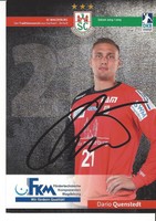 Autogrammkarte AK signiert signed SC Magdeburg DARIO QUENSTEDT