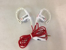 Beats by Dr. Dre PowerBeats Ear-Hook Headphones - White GENUINE AUTHENTIC READ