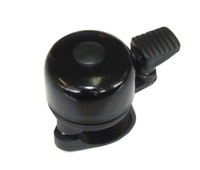 Klingel schwarz Stahl Fahrradklingel Miniglocke Glocke