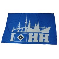 HSV Hamburger SV Zimmerfahne Fahne Flagge Skyline*NEU*