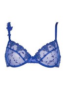 Mittelträger-BH Gr. E 85 Passionata White Nights 85E Unterwäsche sailor blue