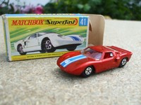 Matchbox Nr.41 Ford GT. Boden Türkis-Grün in Ovp Top rar 