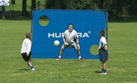 HUDORA XXL FUßBALLTOR 300  x 205 x 120 cm mit TORWAND PROFI KOLLEKTION NEU OVP