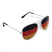 HC-Handel 923075 Sonnenbrille "Deutschland" schwarz/rot/gelb 14 cm
