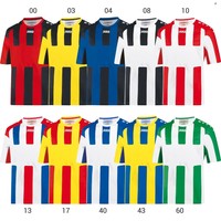 14er Jako Milan KA Trikotsatz Gr. S - 2XL inkl.Beflockung 