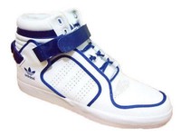 Herren Adidas Originals Adi-Rise Mid weiß/Blau Turnschuh 7 8 9 10 11 12 V22679