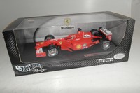 Hot Wheels 1:18  50202 Ferrari F2001 No1 "Michael Schumacher" HELM !! OVP(E7019)
