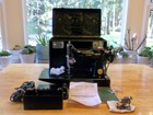 Vintage Singer 221-1 Featherweight Sewing Machine