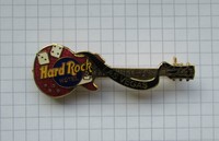 HARD ROCK CAFE HOTEL LAS VEGAS RED DICE  LES PAUL GUITAR ... Pin N21