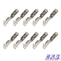 10x MQS Quadlock Buchse Stecker Kontakt Set PIN 0,50²-0,75² Fakra
