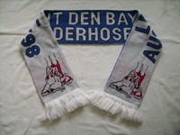 ANTI BAYERN SCHAL "LEDERHOSENAUSZIEHTOUR 97/98"