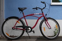 schicker Cruiser mit Schaltung u. Licht, voll fktf, Fahrrad in München Schwabing