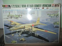  1:72 SCALE 18SHI ATTACK BOMBER RENZAN (Rita) 18-shi Bomber "Renzan" Bausatz 