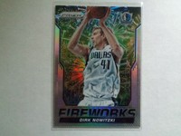 Dirk Nowitzki 2014-15 Prizm Fireworks Prizm