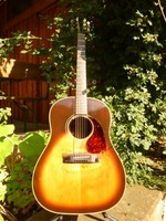Rarität! 1967 Gibson J-45 toles sunburst original Vintage +Martin S
