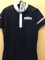 Esperado Turnier Shirt Damen Chicago Nieten Navy Gr. L