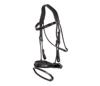 Imperial Riding  rundgenähte Lack Trense "Passion" EXCLUSIV  Cob anatomisch