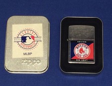 2004 Boston Red Sox Street Chrome Zippo Lighter