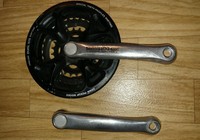 Shimano FC-C050 3fach Kurbel neuwertiger Zustand 8fach 9fach Kurbelset Octalink