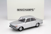 BMW 1800 Ti Baujahr 1965 silber 1:18 Minichamps