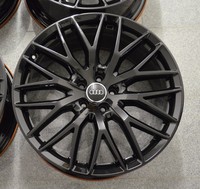 Original Audi A8 S8 4H0601025BT 20 Zoll Felgen Schwarz Glanz Felgensatz TOP!