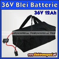 Ersatzteil 36V 12Ah Blei Akku Batterie Elektro-Scooter eScooter Akkumulator 15 A
