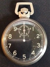 Vintage 1943 Elgin 16s 15j grade 582 Model 21 WWII Military Stop Watch Lot 80A