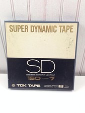 Tdk Sd 150-7 Super Dynamic Tape Original Master Recording - unbroken seal