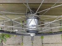 Fahrrad Hinterrad 26 Zoll SRAM 7 Gang , Rücktritt , Hohlkammerfelge . 559x19C .