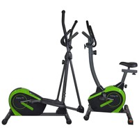 ENJOYFIT Crosstrainer Heimtrainer Fitnessbike Ergometer Stepper Ellipsentrainer