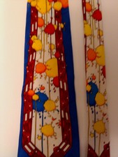 Rush Limbaugh No Boundaries 100% silk Tie no Gold Chain #17