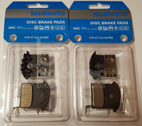  2 Paar SHIMANO J04C Disc Bremsbelag Bremsbeläge XTR XT SLX Alfine Kühlrippen 
