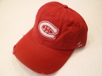 Montreal Canadiens NHL Zephyr Kappe / Cap Grösseverstellbar NEU Eishockey Klett