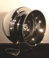 Marine Bootsfanfare Signalhorn Nebelhorn tiefer Ton 290 Hz 12 Volt verchromt 