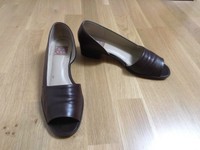 Görtz Ballerinas Damenschuh Pumps  offen Größe 40 / Ledersohle / Tanzsschuhe