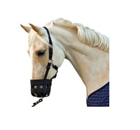 HKM Fresshemmer Fressbremse Maulkorb mit integriertem Halfter Shetty Pony VB WB