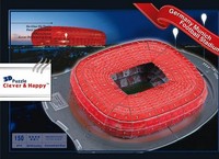 3D Puzzle Fussballstadion Allianz Arena München Deutschland München Fußball-Stad