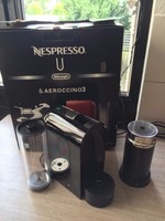 DeLonghi Nespresso U Kapselmaschine (EN110.BAE) mit Aeroccino 3 Milchaufschäumer