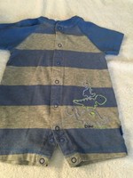 Carter's 3-6 months boys onepiece romper jumper blue gray dinosaurs 