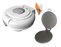 Waffeleisen Eishörnchenmaker Hörncheneisen Waffelautomat Eiswaffel Maker NEU