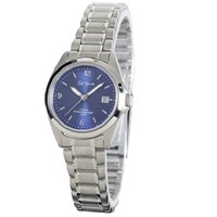 St. Barth Damen Armbanduhr Titanium mit Datumsanzeige, Titanuhr Damenuhr Uhr